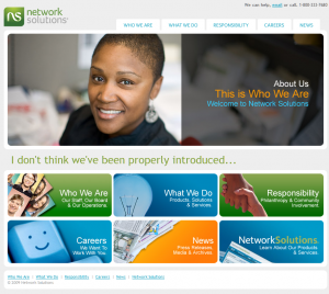 New Network Solutions Site